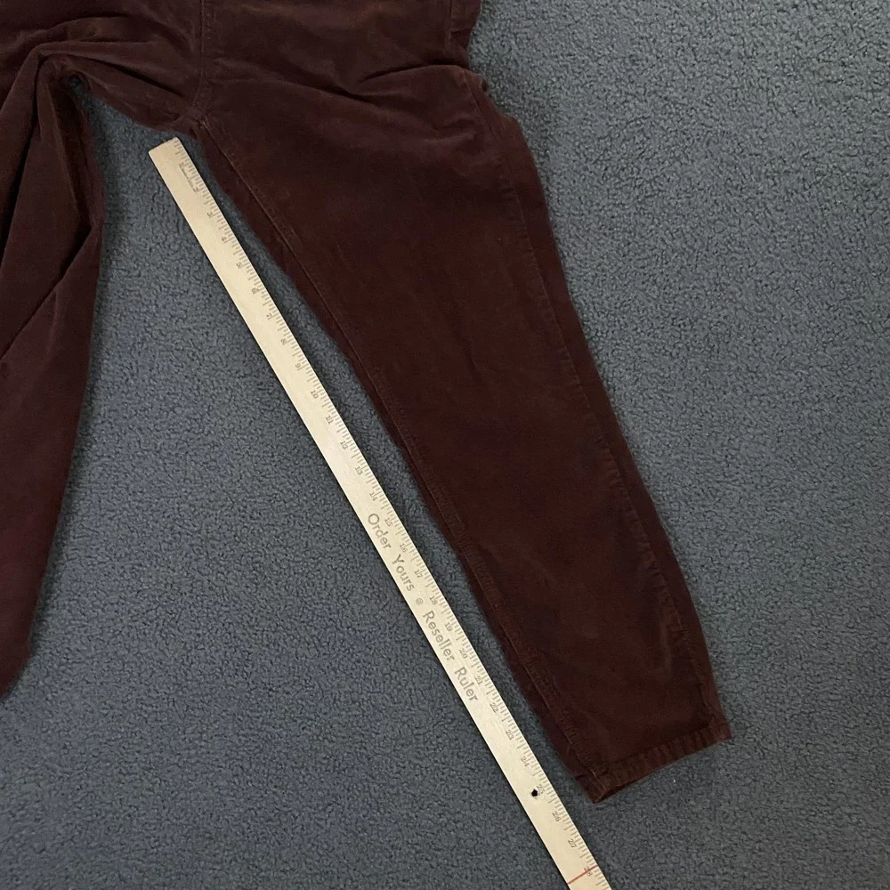 We The Free Overalls Womens 31 Brown Corduroy Bib Adjustable Straps Pockets